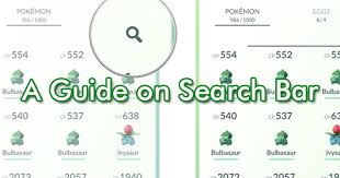 A Guide On Search Bar Pokemon Go Wiki Gamepress