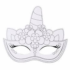 ← spiral unicorn horn clipart. Antifaz Para Colorear Coloring Pages Unicorn Printables Colorful Pictures