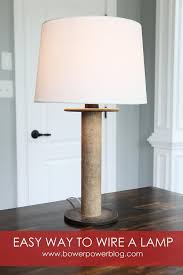 Wired Bower Power Wooden Lamp Base Beautiful Floor Lamps Lamps Living Room