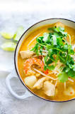 Laksa Soup - A Malaysian Coconut Curry Soup