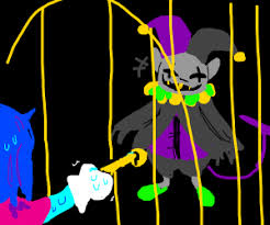 Encounter you can unlock by solving puzzles and locating hidden keys. Jevil Deltarune Drawception
