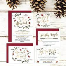 Holiday Wedding Invitation Template Winter Rustic Printable Invite Suite Christmas Wedding Invitation Xmas Wedding Winter Wedding Diy Christmas Wedding Invitations Holiday Wedding Invitations Wedding Invitation Templates