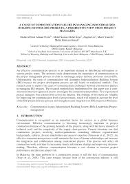 However, despite the enormous costs for the state, the fleet was left. Pdf A Cause Of Communication Failure In Managing Industrialized Building System Ibs Projects A Perspective View From Project Managers