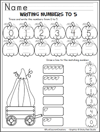 Halloween Counting Worksheet 1 To 5 Madebyteachers Fall Kindergarten Preschool Math Fall Math