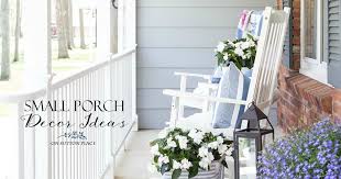 Create a stunning display with halloween decorations designed for outside use. Sytlish Small Front Porch Ideas For Summer On Sutton Place