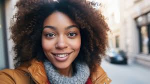 Selfie Black Woman Images