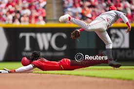 MLB: Los Angeles Angels at Cincinnati Reds