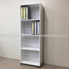 3 shelves melamine filing cabinet cherry colour black edge pvc system cabinet 4 shelves steel filing cabinets types: Fully White 4 Tier Open Shelves Office Filing Rack Cabinet