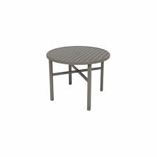 Tropitone Amici Metal Bar Table Solid Wood Dining Table Metal Dining Table Wicker Side Table
