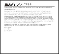 Looking for a new job? Customer Service Team Leader Cover Letter Coyar