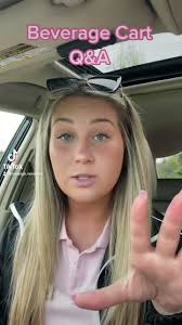 Beverage Cart Girl TikTok Q&A with Alexairene