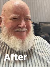 Beard shaping and styling at Stars Barber Shop