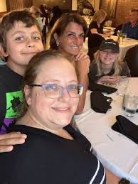 Check out that amazing ginormous rainbow! Finding joy the night before  school starts. #alwayswakemeforarainbow