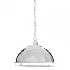 Premier Lighting New Foundry Chrome Pendant Light Chrome Iron Silver Shop By Type From Ideas4lighting Uk