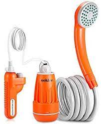 Amazon Com Ooklee Portable Outdoor Camping Shower With Rechargeable Water Pump And Build In Wat Outdoor Camping Shower Camping Shower Portable Camping Shower