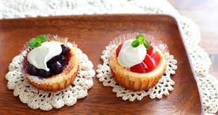 マフィン型でベイクドチーズケーキ レシピ