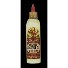 Okay Coconut Oil 100 Pure For Hair Skin Prevents Dryness Flaking