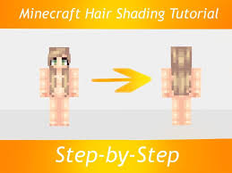 How To Shade Hair Step By Step Tutorial Minecraft Amino