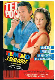 We did not find results for: Vanessa Paradis Serge Gainsbourg Tele Poche Magazine 23 April 1990 Cover Photo France