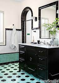 1930s cottage style kitchen duration. Bathroom With Colorful Tile 1930s Bathroom Design