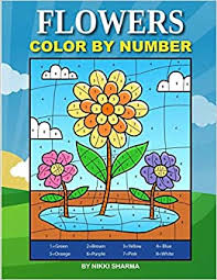 Enjoy coloring pictures for free and get unique drawing experience 🌞 discover great variety of themed coloring pages, coloring book for adults and coloring book for kids ! Buy Flowers Color By Number Coloring Book For Kids Ages 4 8 Book Online At Low Prices In India Flowers Color By Number Coloring Book For Kids Ages 4 8 Reviews Ratings Amazon In