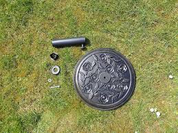 They can be easily adjusted. Uk Gardens Bronze 9kg Garden Parasol Umbrella Base For 2m 2 5m 2 7m Uk Gardens Co Uk