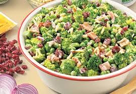 Broccoli Salad For Something Creamy And Refreshing A Great Side Dish For Beef Poultry And Fish Aldi Recipes Salad Side Dishes Cold Salad Recipes