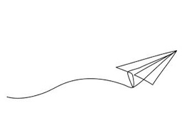 One Line Photos Royalty Free Images Graphics Vectors Videos Adobe Stock Line Art Paper Plane Tattoo Line Art Drawings