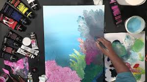 In this tutorial, karen demonstrates each brush, explaining how. Painting Vivid Coral With Bob Rankin Youtube