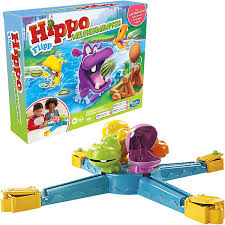Hippo Flipp Melonenmampfen Spiel Fur Kinder Ab 4 Jahren Elektronisches Vorschulspiel Fur 2 4 Spieler Hasbro Gaming Mytoys