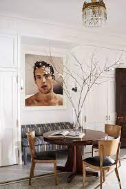 Masculine Chic And A Modern Mix La Dolce Vita Upper West Side Apartment Small Room Design Bohemian Dining Room