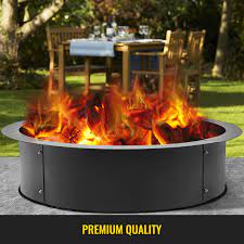| fire pits └ outdoor heating, cooking & eating └ yard, garden & outdoor living └ home & garden all categories antiques art automotive baby books & magazines business & industrial cameras & photo cell. 114cmx99cm Fire Pit Ring Liner Round Outdoor Durable Steel Outside In Ground 865473144428 Ebay