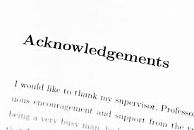 In a research paper, an acknowledgement refers to the section at the beginning of your thesis formatting where you show your appreciation for the people who contributed to your project. How To Write Acknowledgement For Project Updated Legit Ng