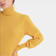 Discover all the latest products and buy them on the falconeri online shop. J Crew Sweaters Jcrew Balloon Sleeve Turtleneck Sweater Mustard Poshmark