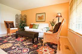 You can also add orange co lours in your rooms by changing the curtains, pillows, or any other item in your room. Colour Light Orange Bedroom Walls Novocom Top