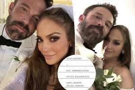 Jennifer Lopez changes her name after marrying Ben Affleck