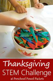 Maybe you would like to learn more about one of these? No Stress Thanksgiving Stem Challenge Science Experiment Preschool Powol Packets