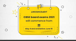 Cbse board class 10, class 12 exam date sheet 2021: Cbse 10th 12th Board Exams 2021 From May 4 Onwards Event Dates