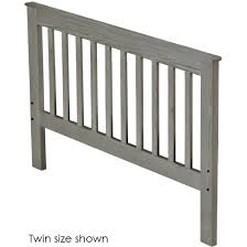 Most twin, full, queen, king, and cal king headboards are as wide as their compatible. Headboard Mission Style Full Size Crate Designs Furniture