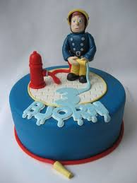 Fireman Sam Children S Birthday Cakes Feuerwehrmann Sam Kuchen Kindertorte Feuerwehrmann Sam Torte