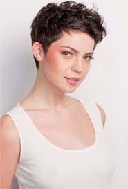 Also, this asymmetrical pixie cut looks too cute with curls. 35 Charming Curly Pixie Hairstyles For Women Curly Pixie Haircuts Curly Pixie Hairstyles Haircut For Thick Hair