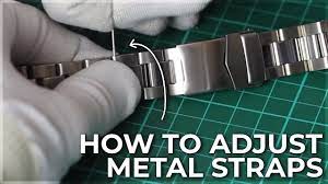 Feb 27, 2021 · to pull this off, measure your fossil automatic watch and determine the links that need to be removed. How To Adjust Metal Watch Straps Youtube