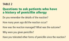 Penicillin Allergy A Practical Guide For Clinicians