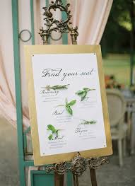 idea of the week wedding seating chart at first blush