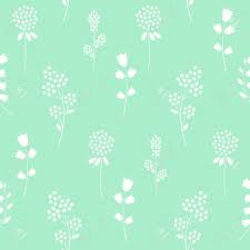 Mint green floral face mask, stretchy washable face cover, polyester spandex face mask, comfortable flattering pretty face mask made in u.k. Floral Pattern On Mint Green Background Royalty Free Cliparts Vectors And Stock Illustration Image 80840335