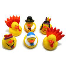 Lead free and phthalate free Thanksgiving Rubber Ducks