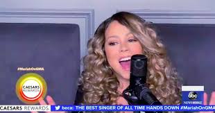 Save the day (with ms. Mariah Carey Vision Of Love And Close My Eyes Gma Watch