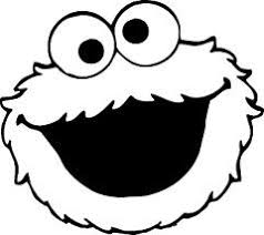 Cookie Monster Scarf Pattern Monster Coloring Pages Monster Cookies Cookie Monster Birthday