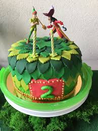 Design Cake Peter Pan Peter Pan Cakes Pirate Birthday Cake Peter Pan Party