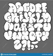Set Street Type Calligraphy Design Alphabet Graffiti Style Tag Letters Write Marker Brush Ink Or Aerosol Paint Spray Stock Vector Illustration Of Graphic Sketch 135541536